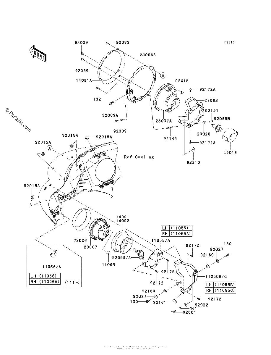 Diagrama de HEADLIGHT S