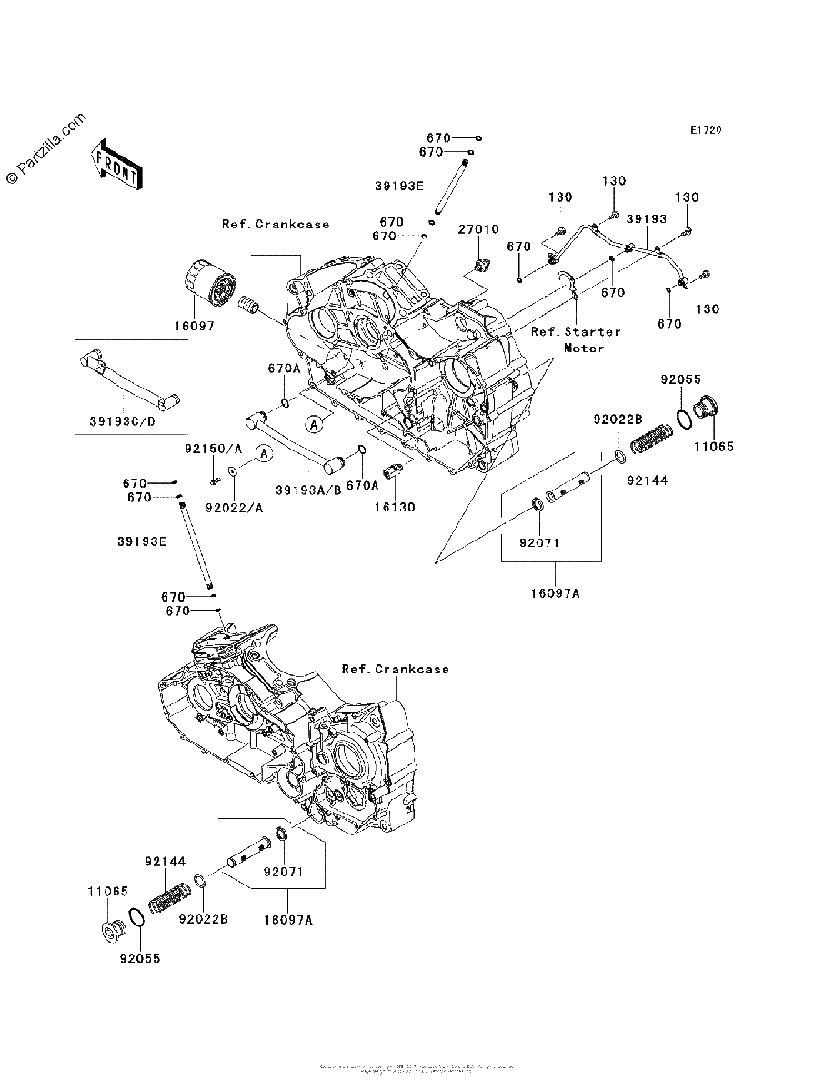 Diagrama de OIL FILTER