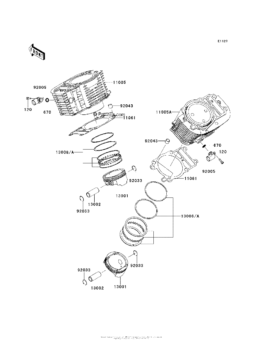 Diagrama de CYLINDER PISTON S
