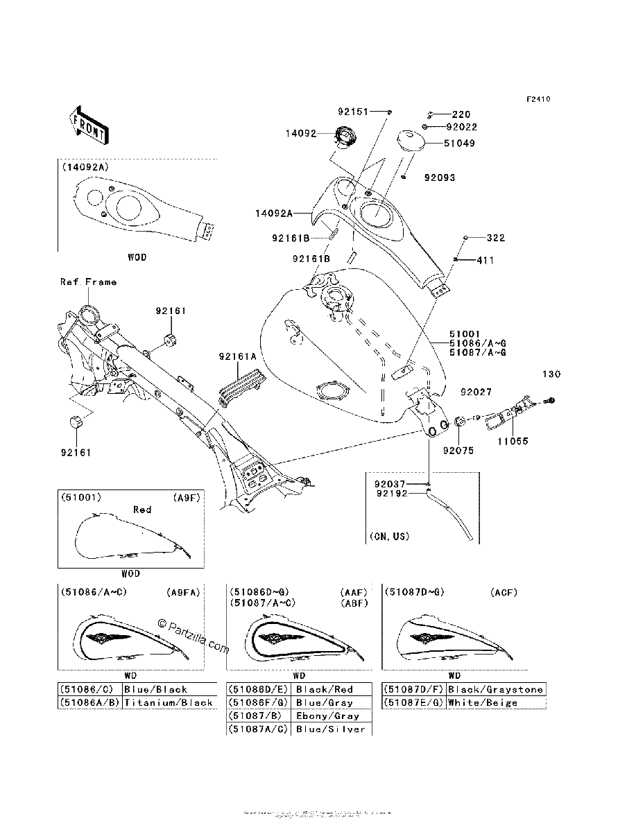Diagrama de FUEL TANK