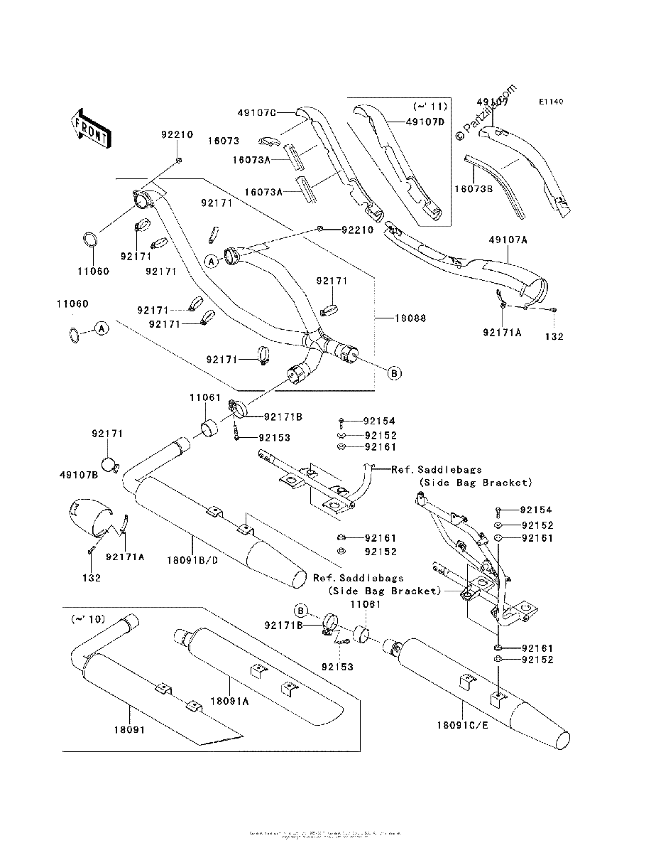 Diagrama de MUFFLER S