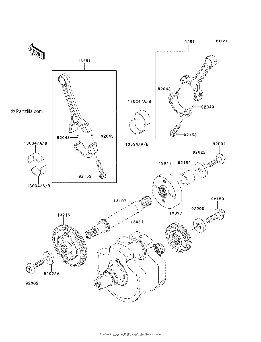 Diagrama de CRANKSHAFT