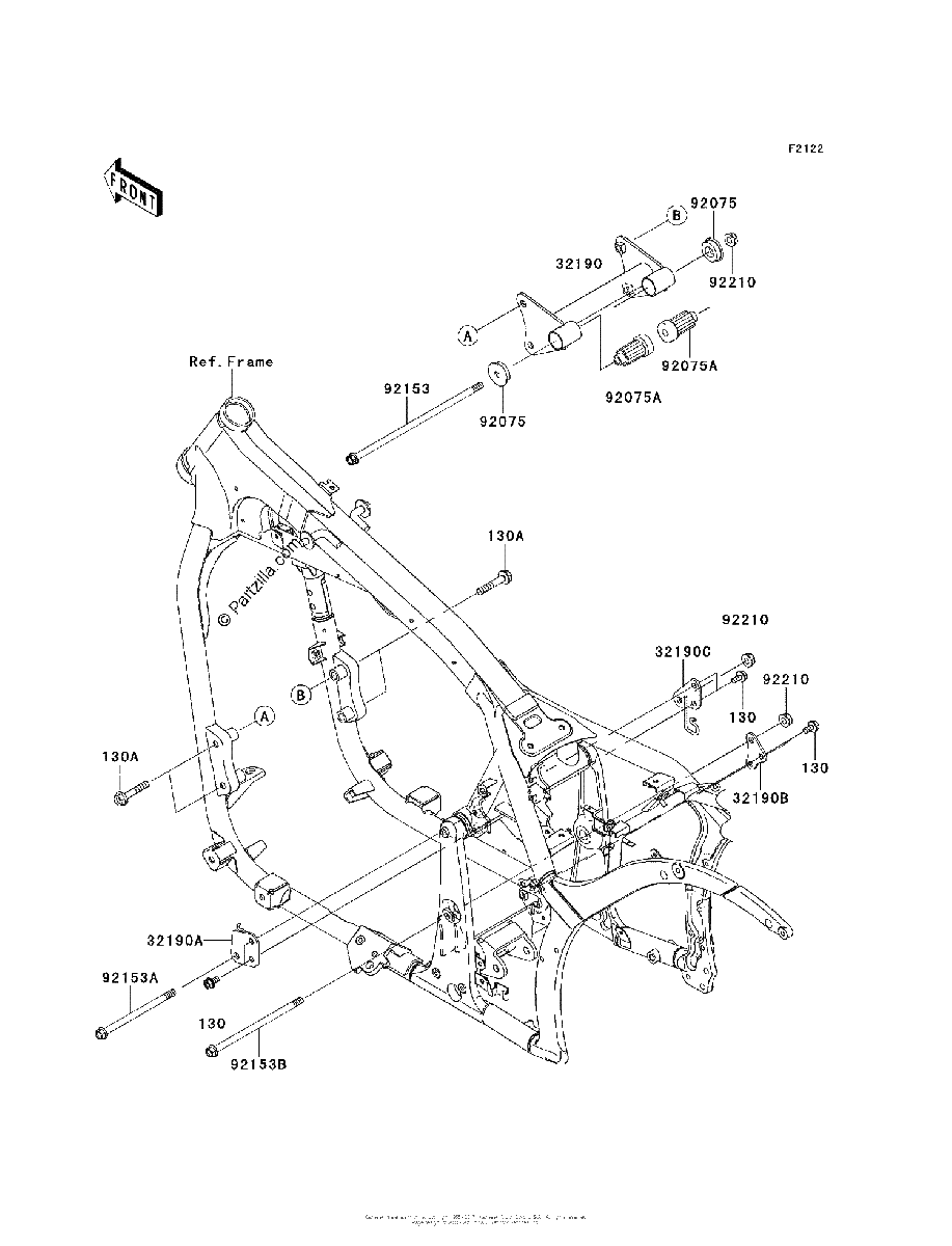 Diagrama de ENGINE MOUNT