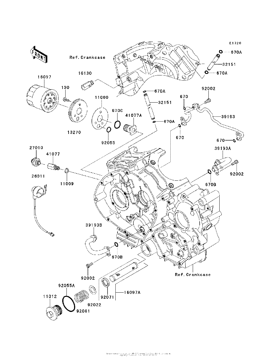 Diagrama de OIL FILTER