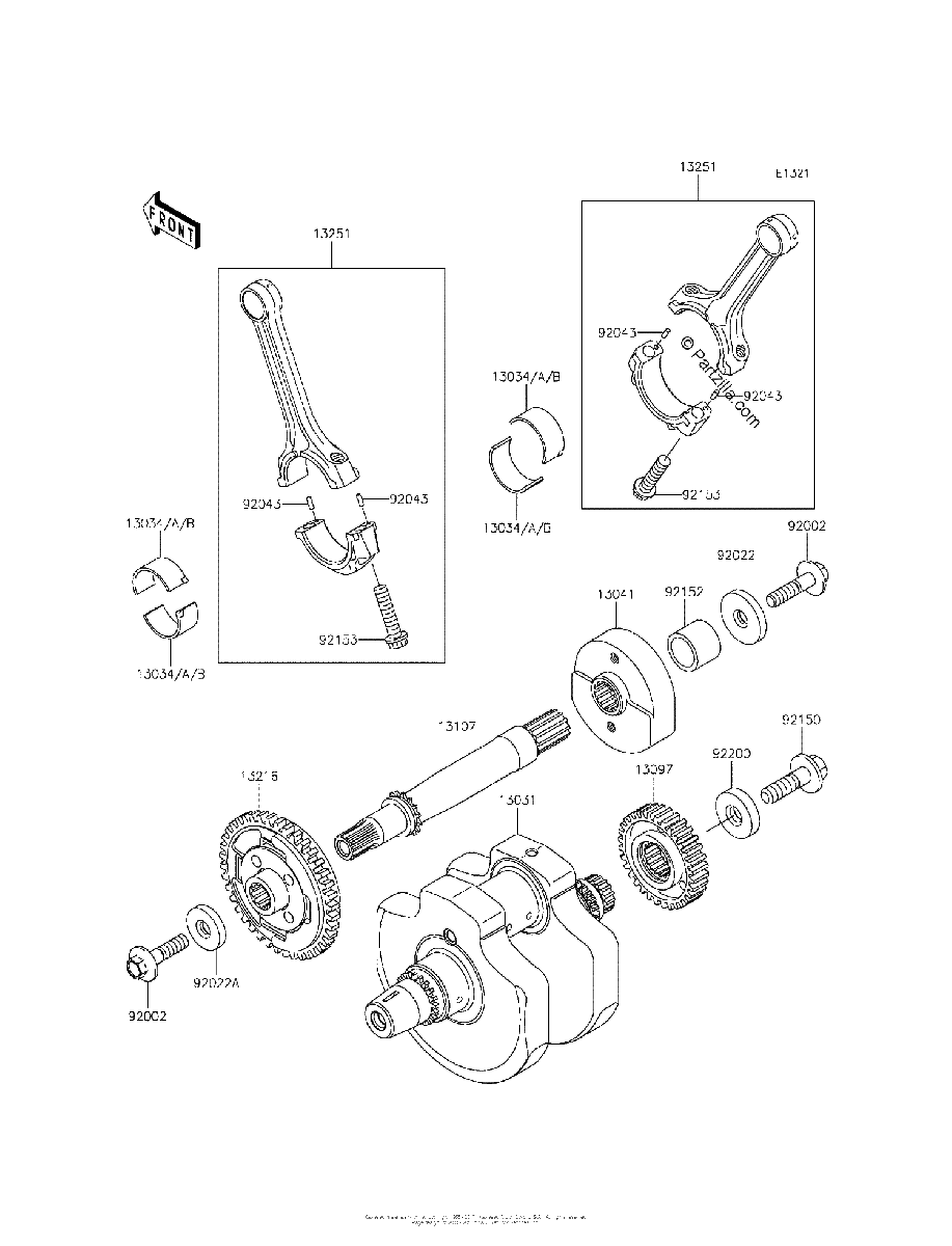 Diagrama de CRANKSHAFT
