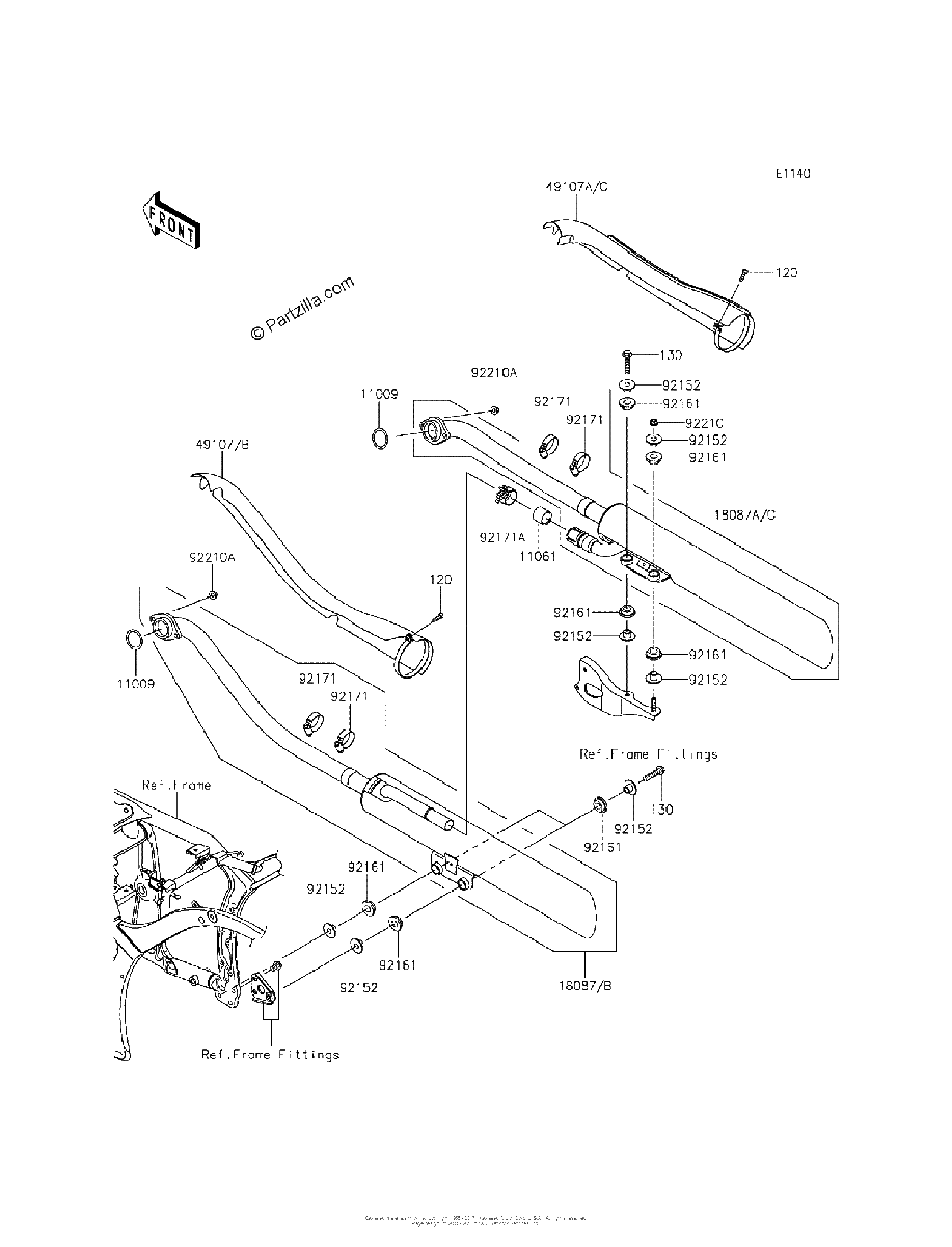 Diagrama de MUFFLER S