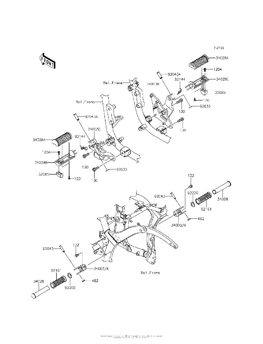 Diagrama de FOOTRESTS
