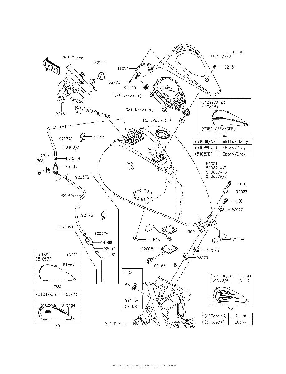 Diagrama de FUEL TANK
