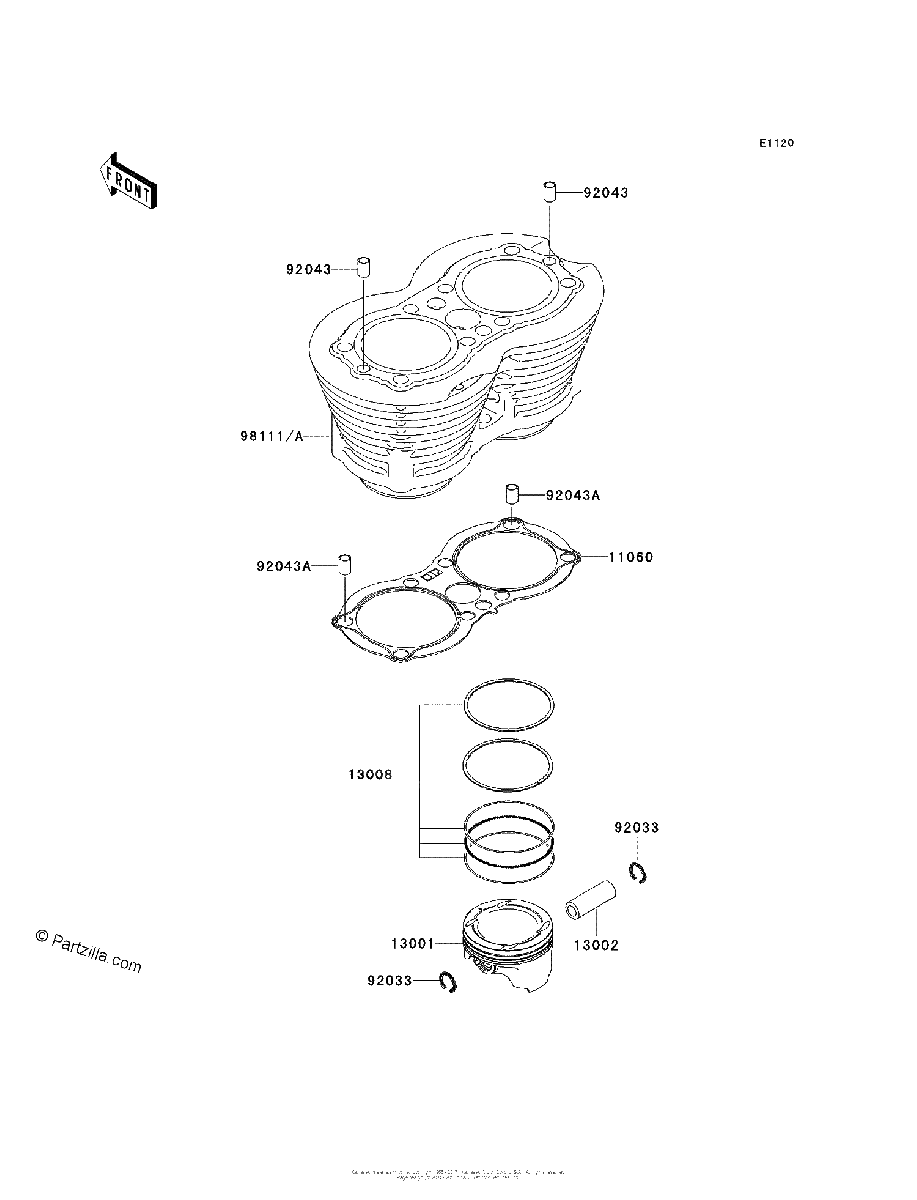 Diagrama de CYLINDER PISTON S