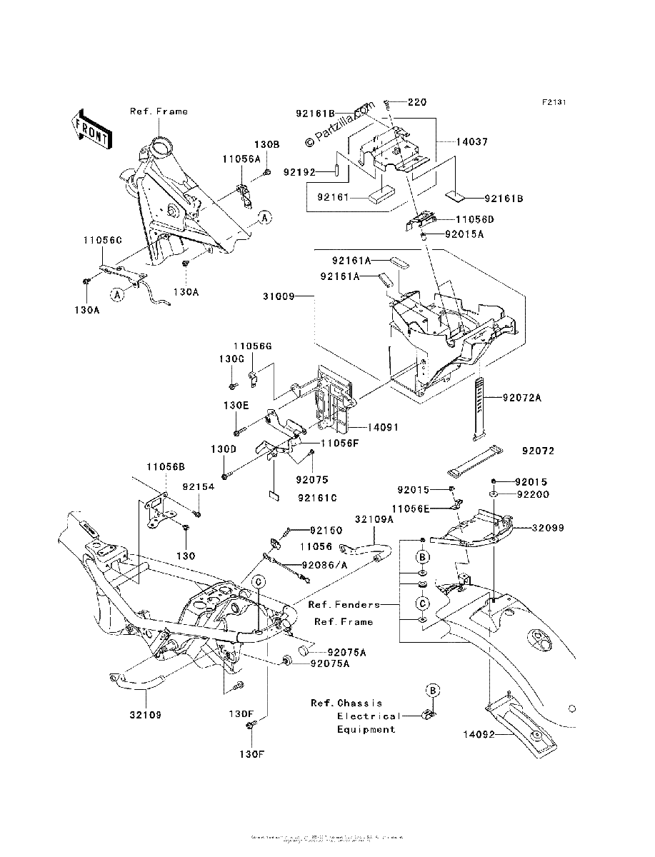 Diagrama de FRAME FITTINGS