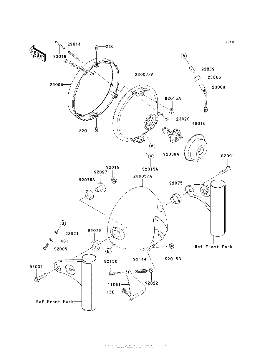 Diagrama de HEADLIGHT S