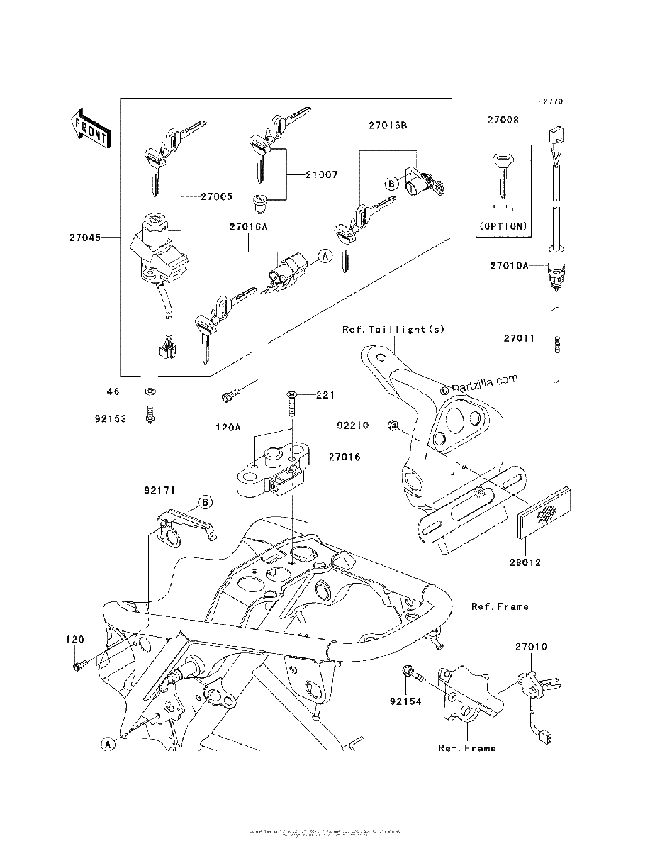 Diagrama de IGNITION SWITCH