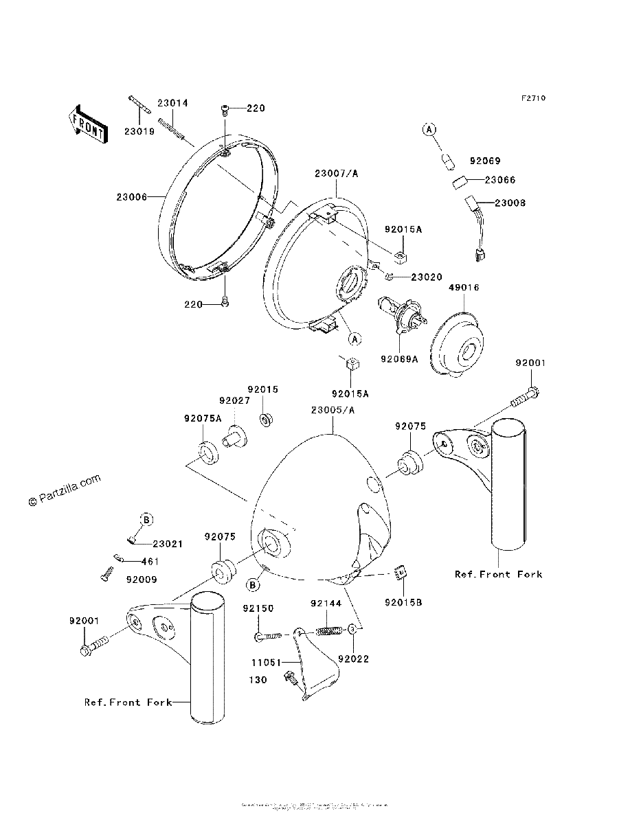 Diagrama de HEADLIGHT S