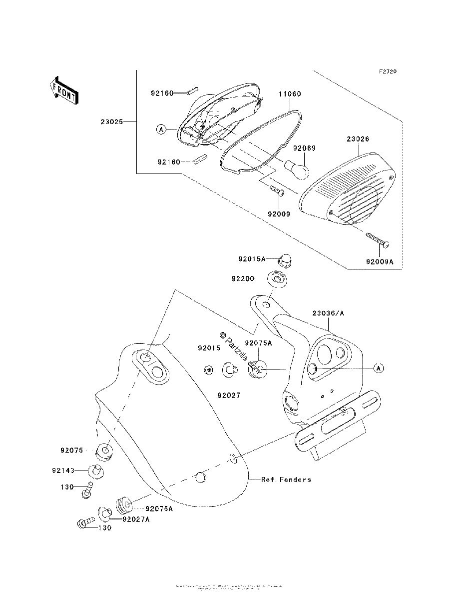 Diagrama de TAILLIGHT S