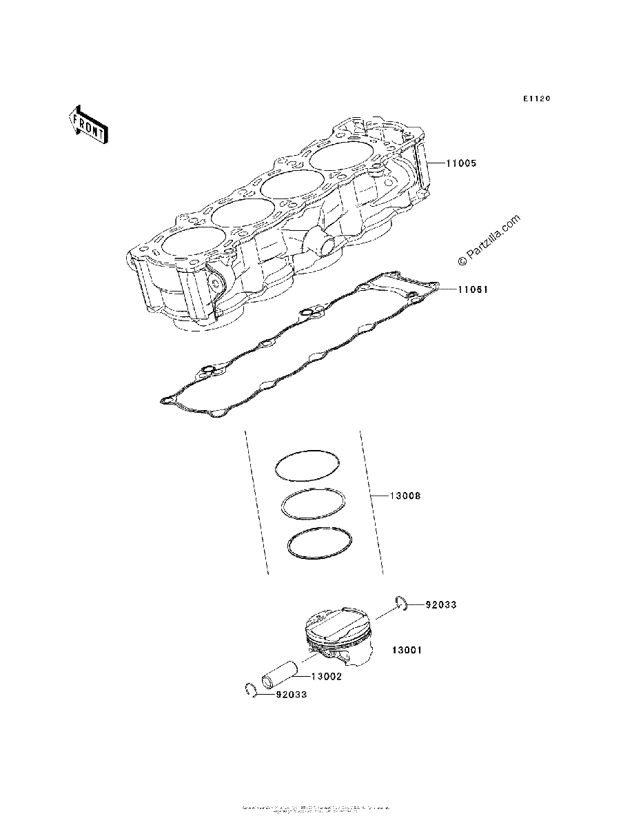 Diagrama de CYLINDER PISTON S