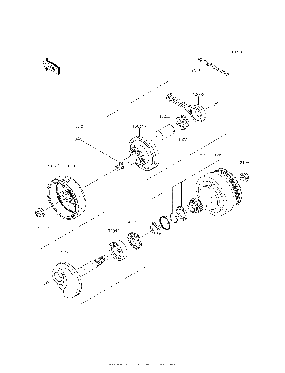 Diagrama de CRANKSHAFT