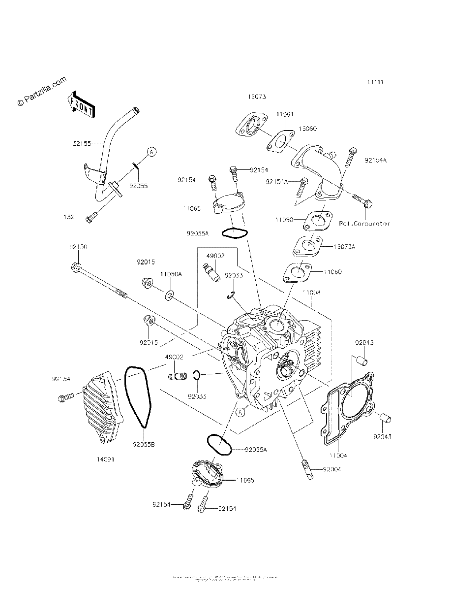 Diagrama de CYLINDER HEAD