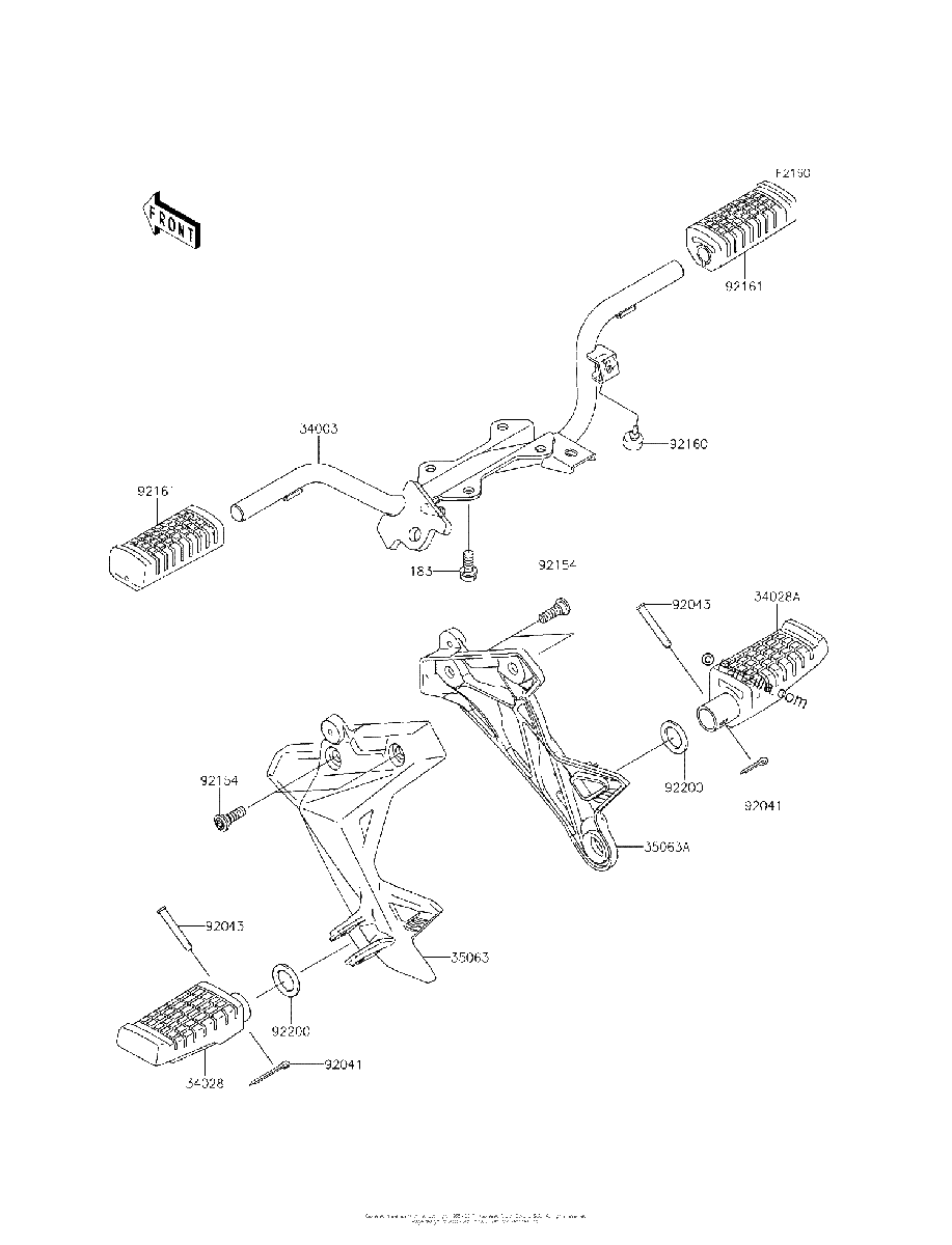 Diagrama de FOOTRESTS