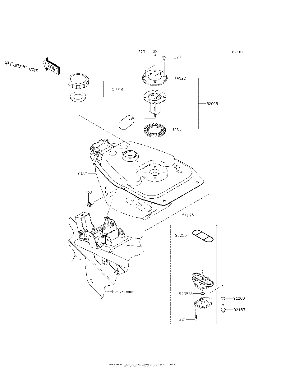 Diagrama de FUEL TANK
