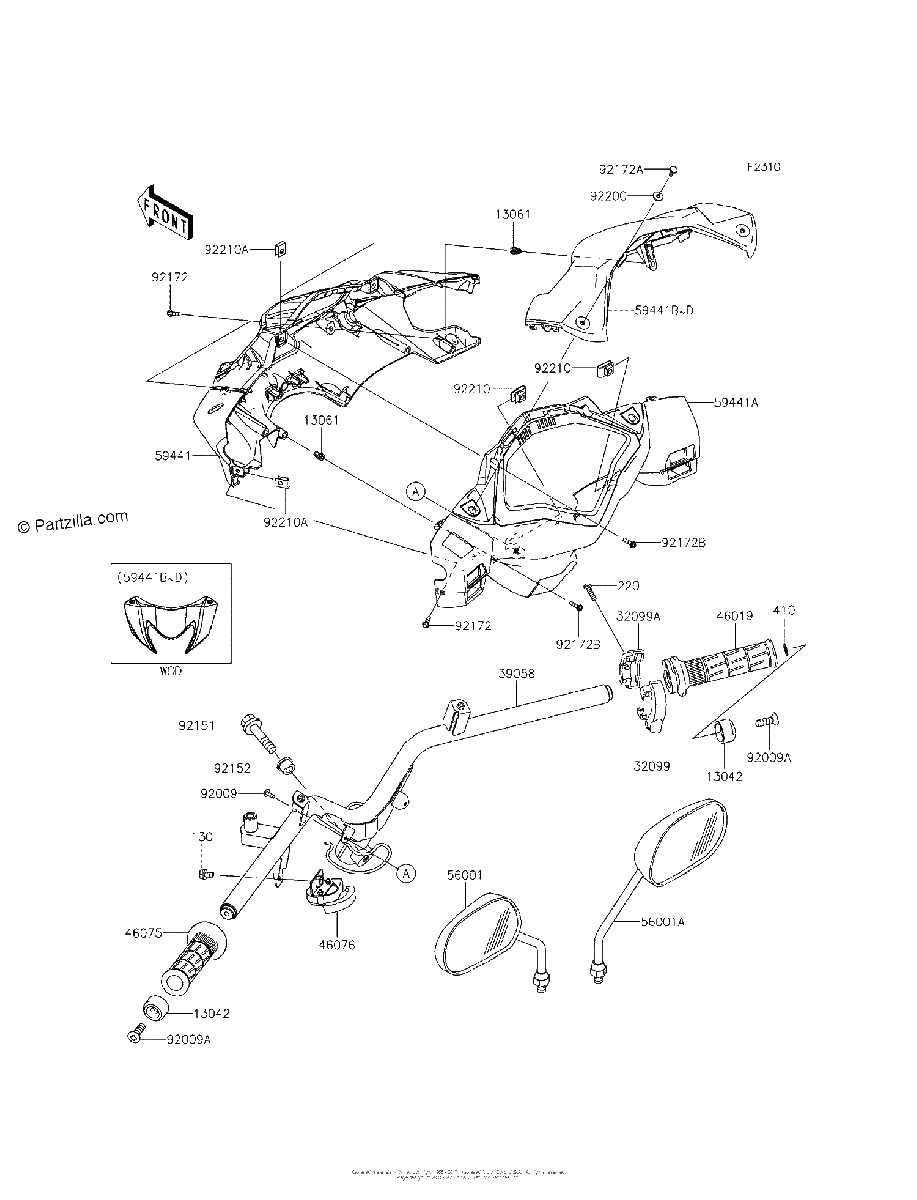 Diagrama de HANDLEBAR