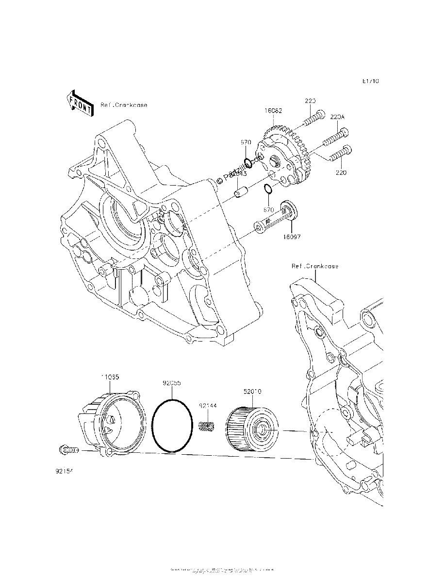 Diagrama de OIL PUMP