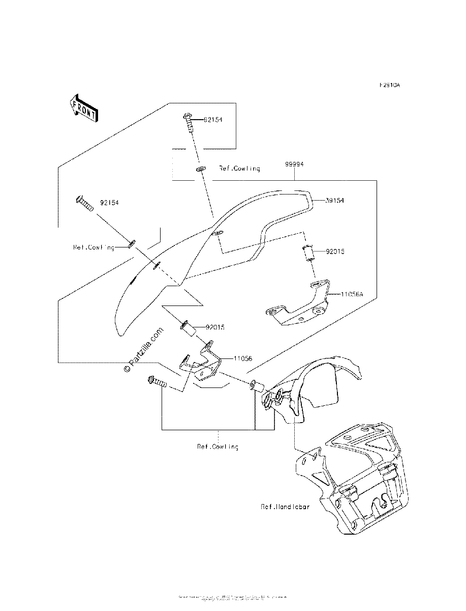 Diagrama de ACCESSORY DEFLECTOR