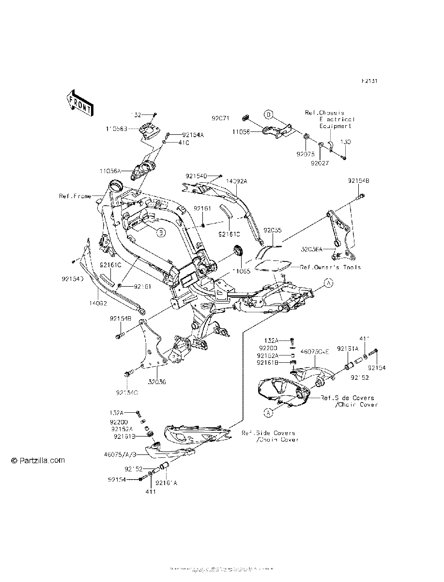 Diagrama de FRAME FITTINGS