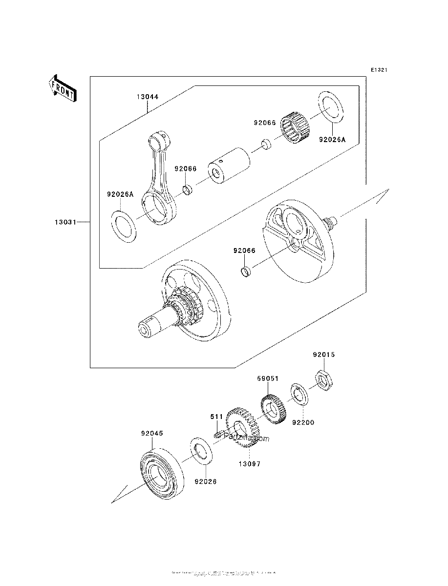 Diagrama de CRANKSHAFT