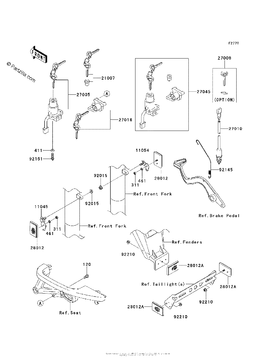 Diagrama de IGNITION SWITCH