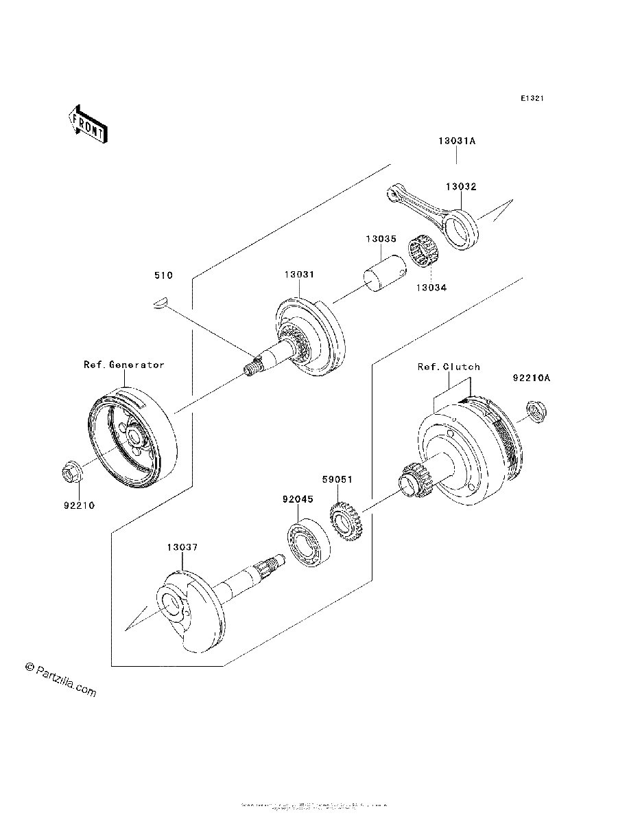 Diagrama de CRANKSHAFT