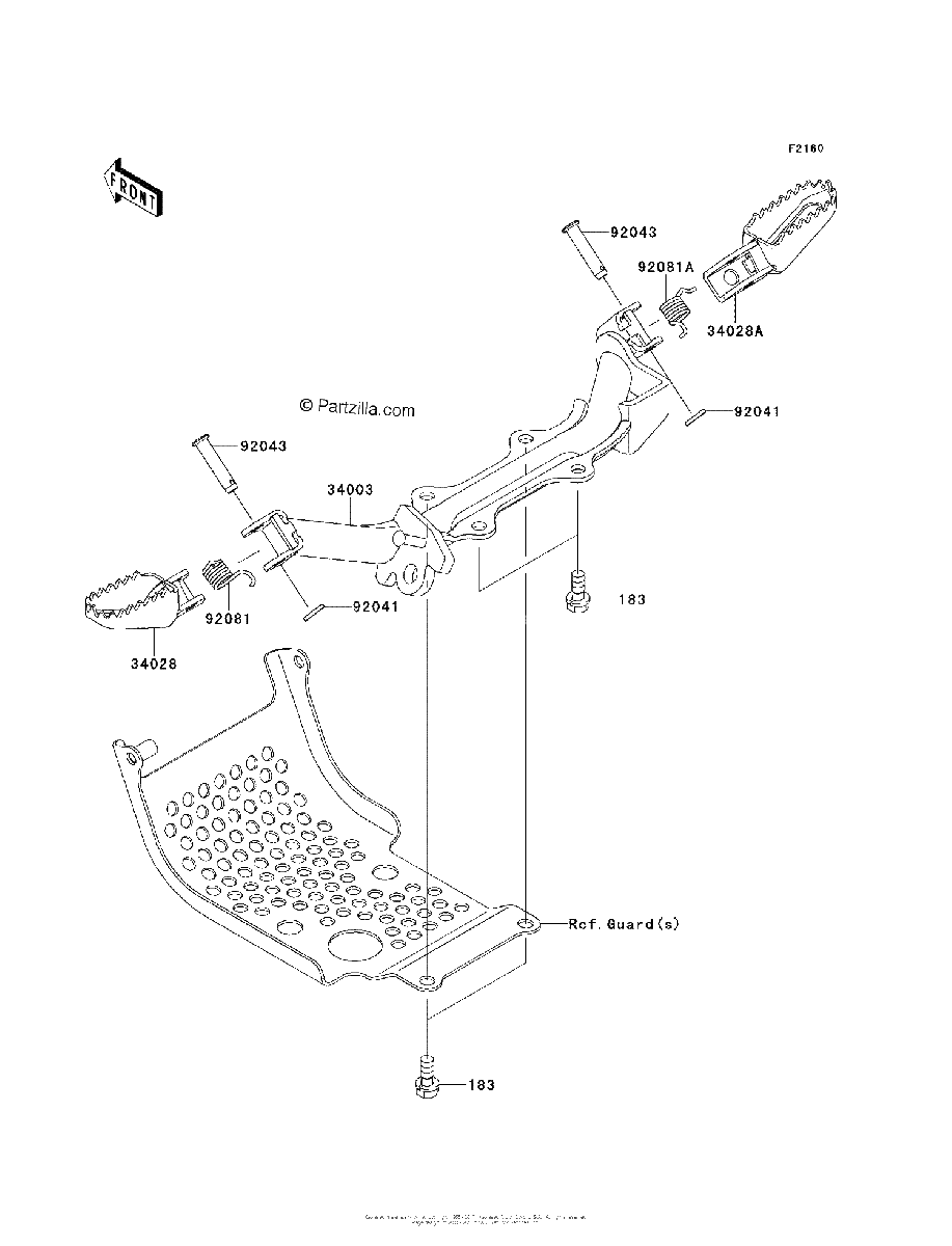 Diagrama de FOOTRESTS