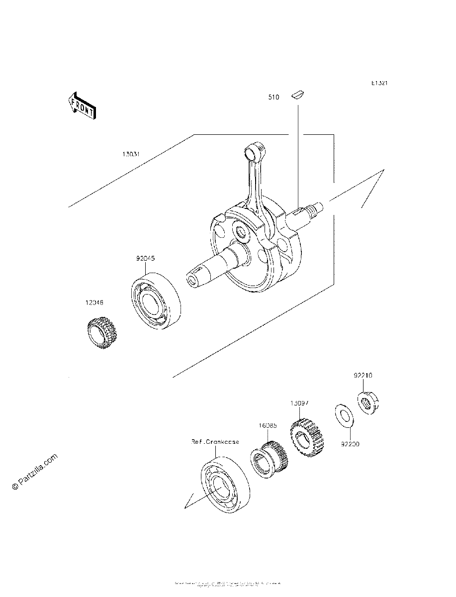 Diagrama de CRANKSHAFT