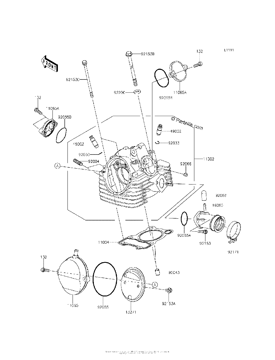 Diagrama de CYLINDER HEAD