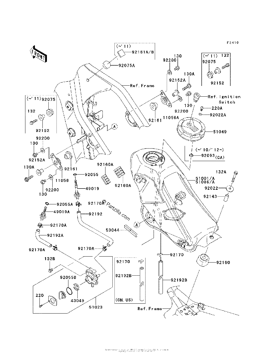 Diagrama de FUEL TANK