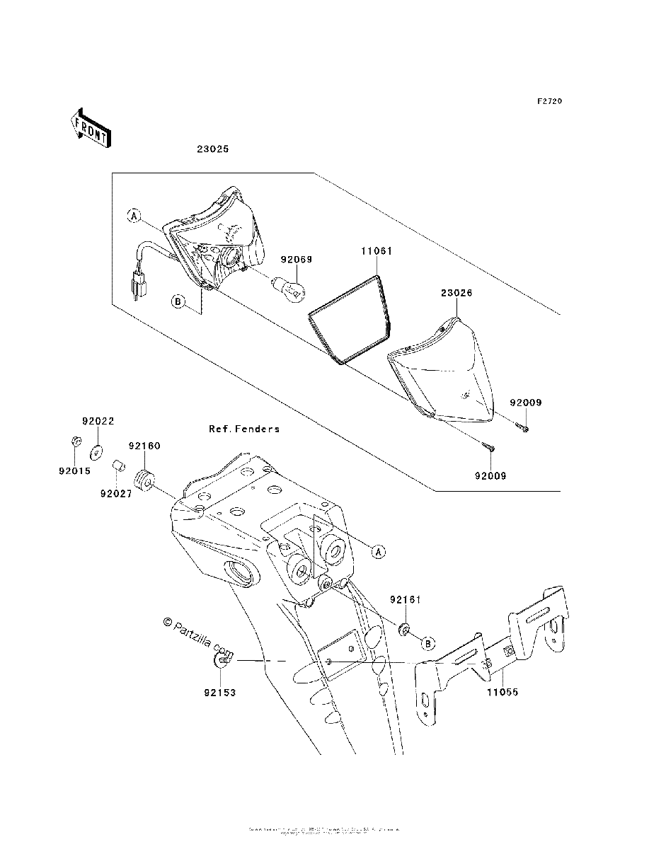 Diagrama de TAILLIGHT S