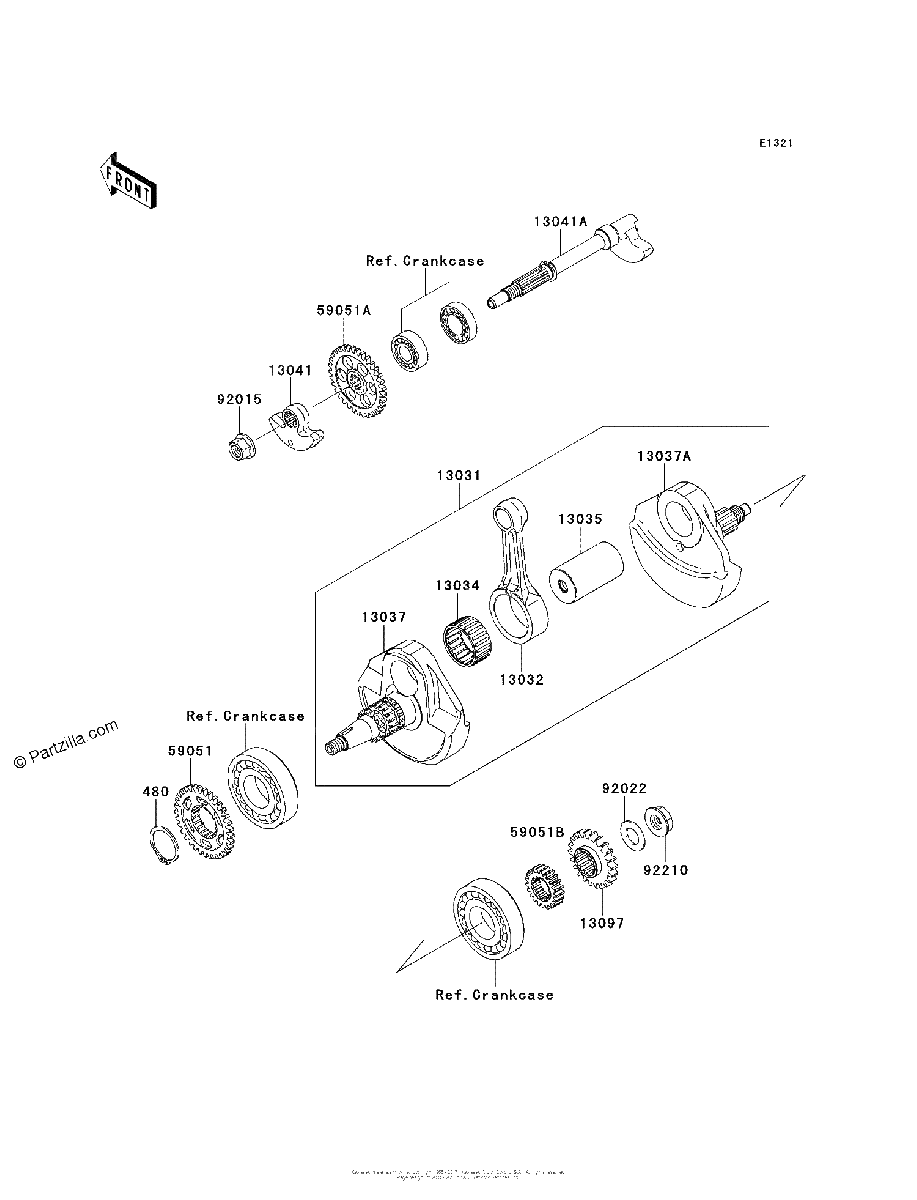Diagrama de CRANKSHAFT