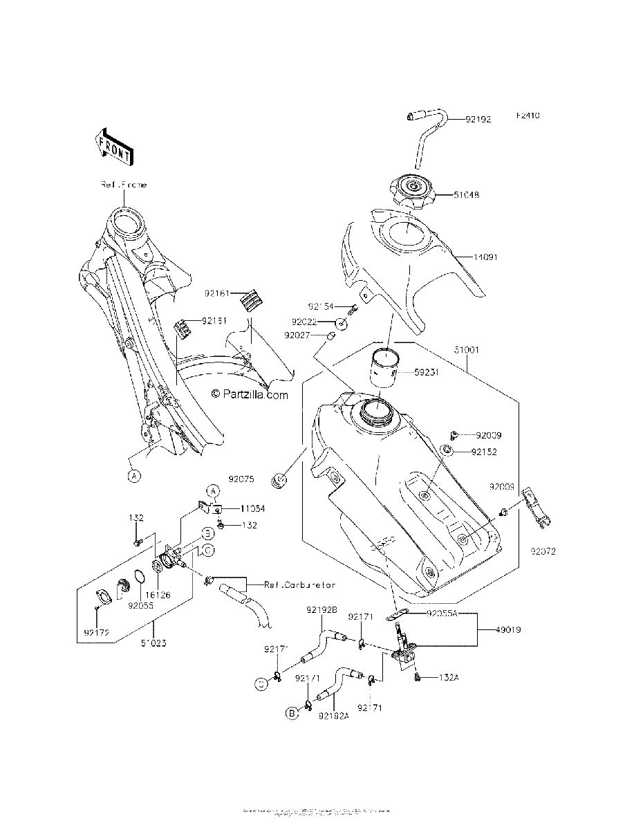 Diagrama de FUEL TANK