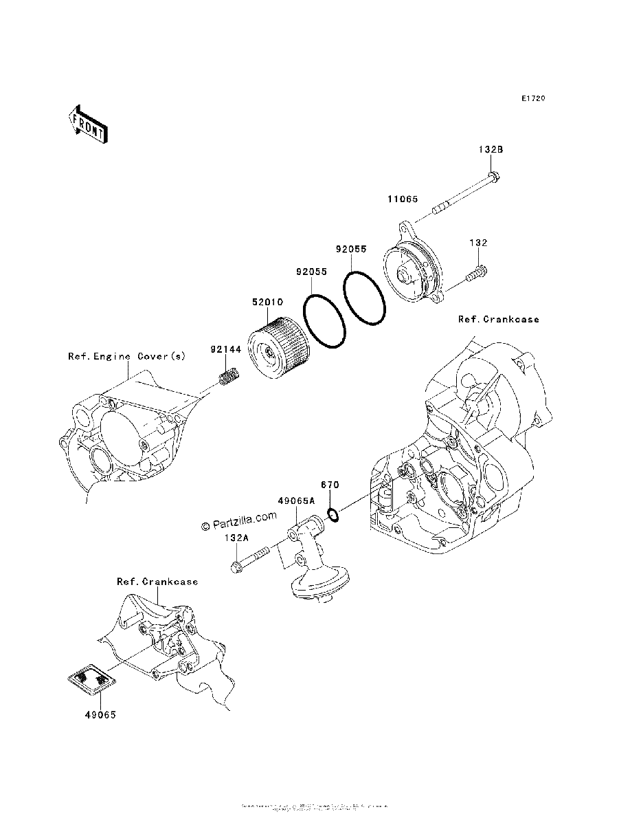 Diagrama de OIL FILTER