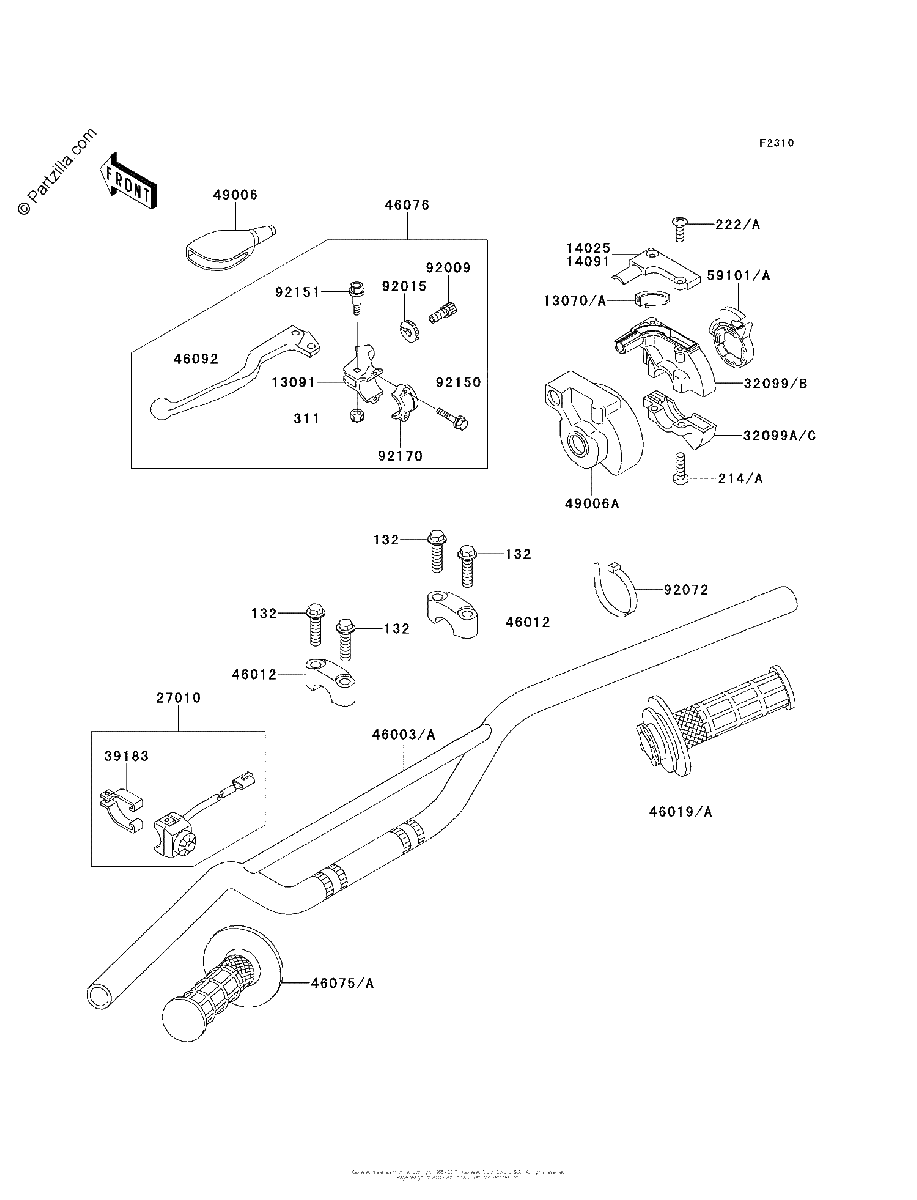 Diagrama de HANDLEBAR