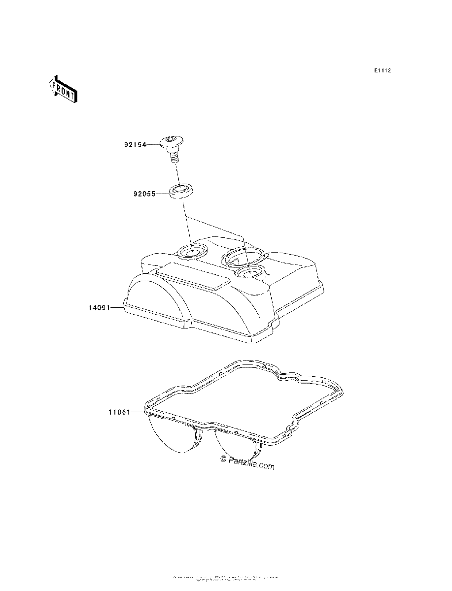 Diagrama de CYLINDER HEAD COVER