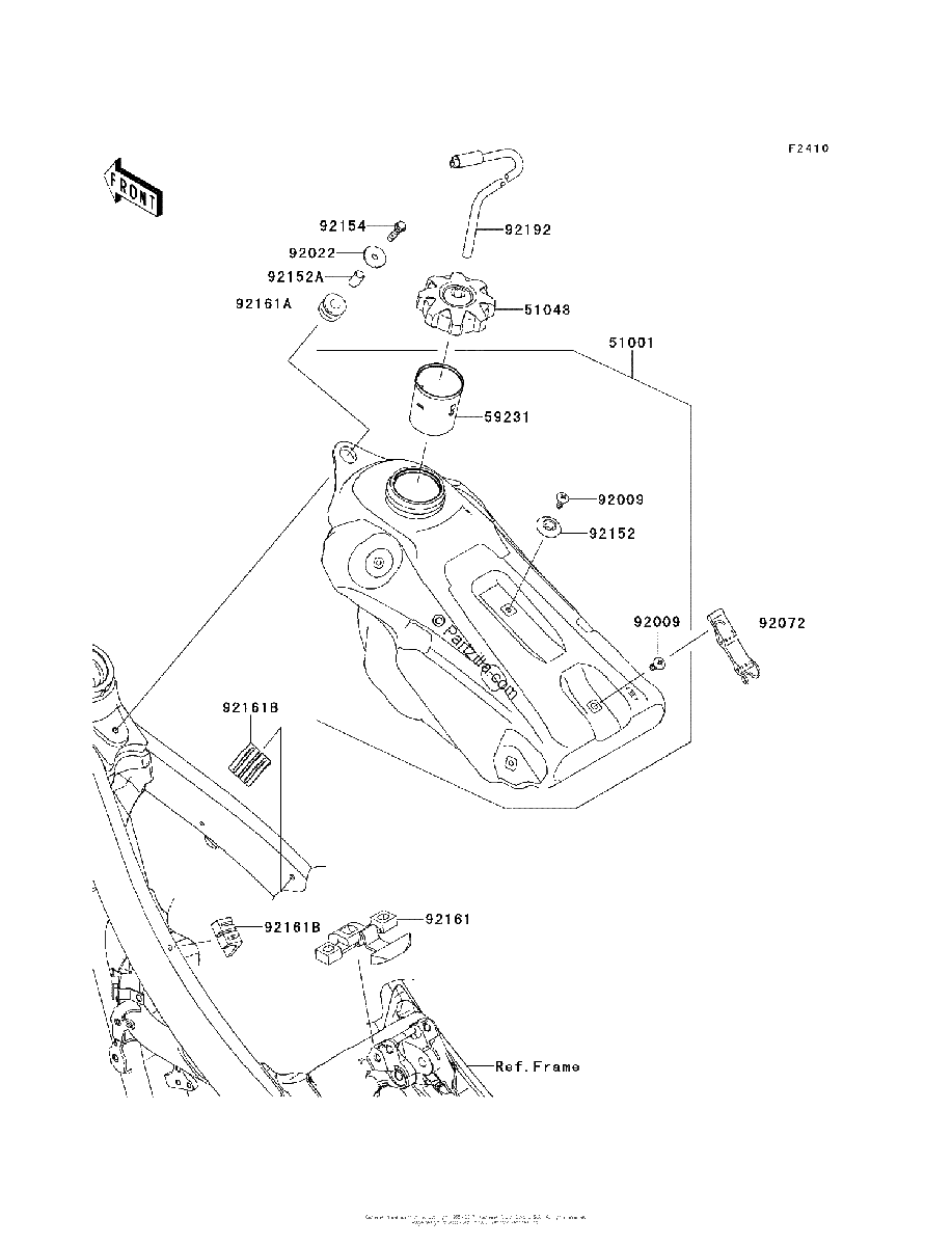Diagrama de FUEL TANK
