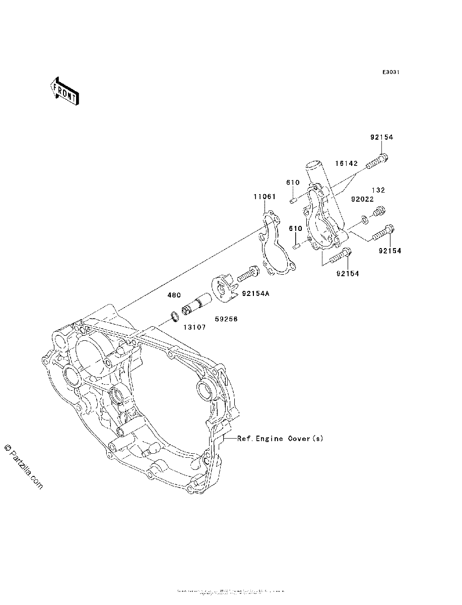 Diagrama de WATER PUMP