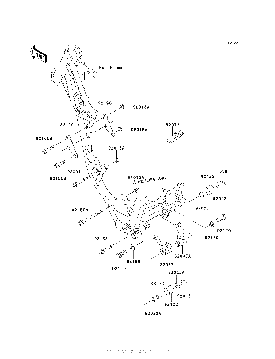 Diagrama de ENGINE MOUNT