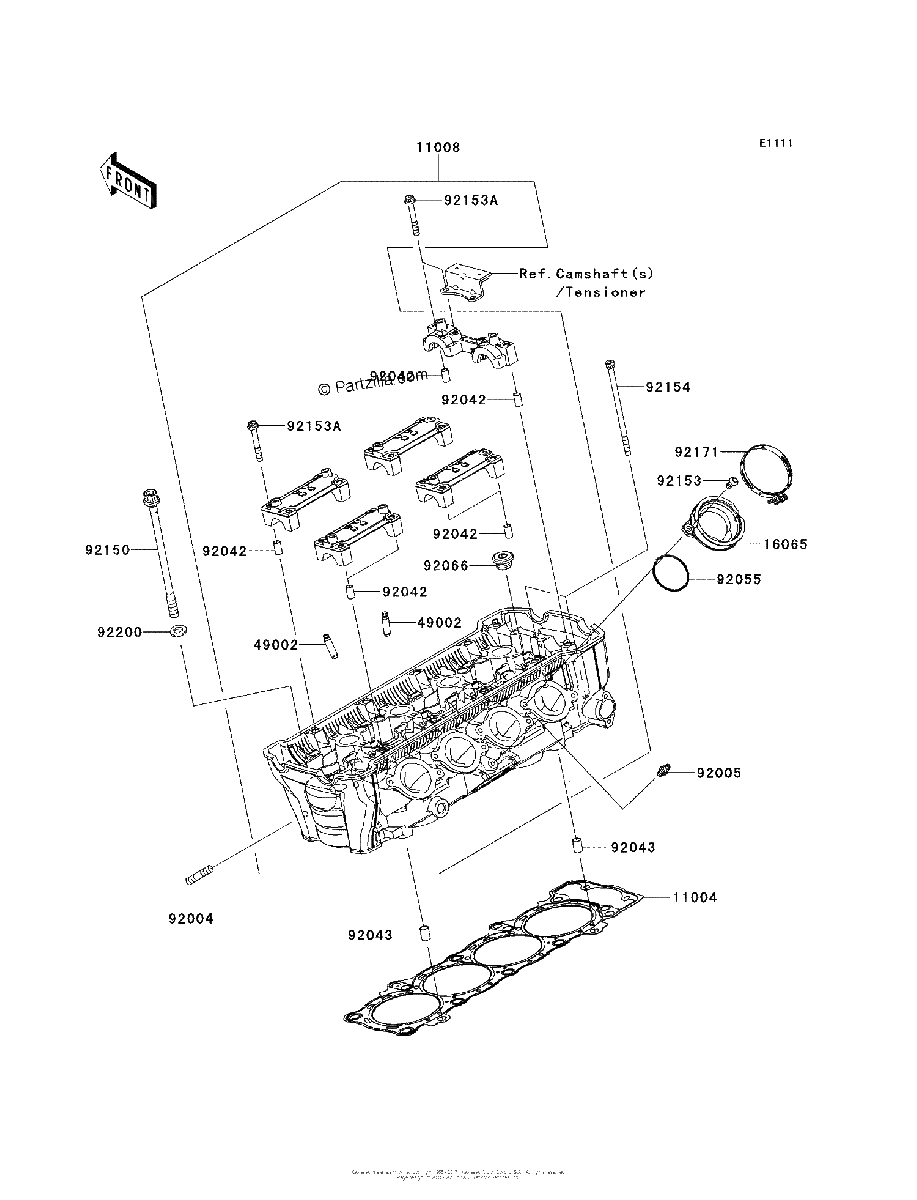Diagrama de CYLINDER HEAD