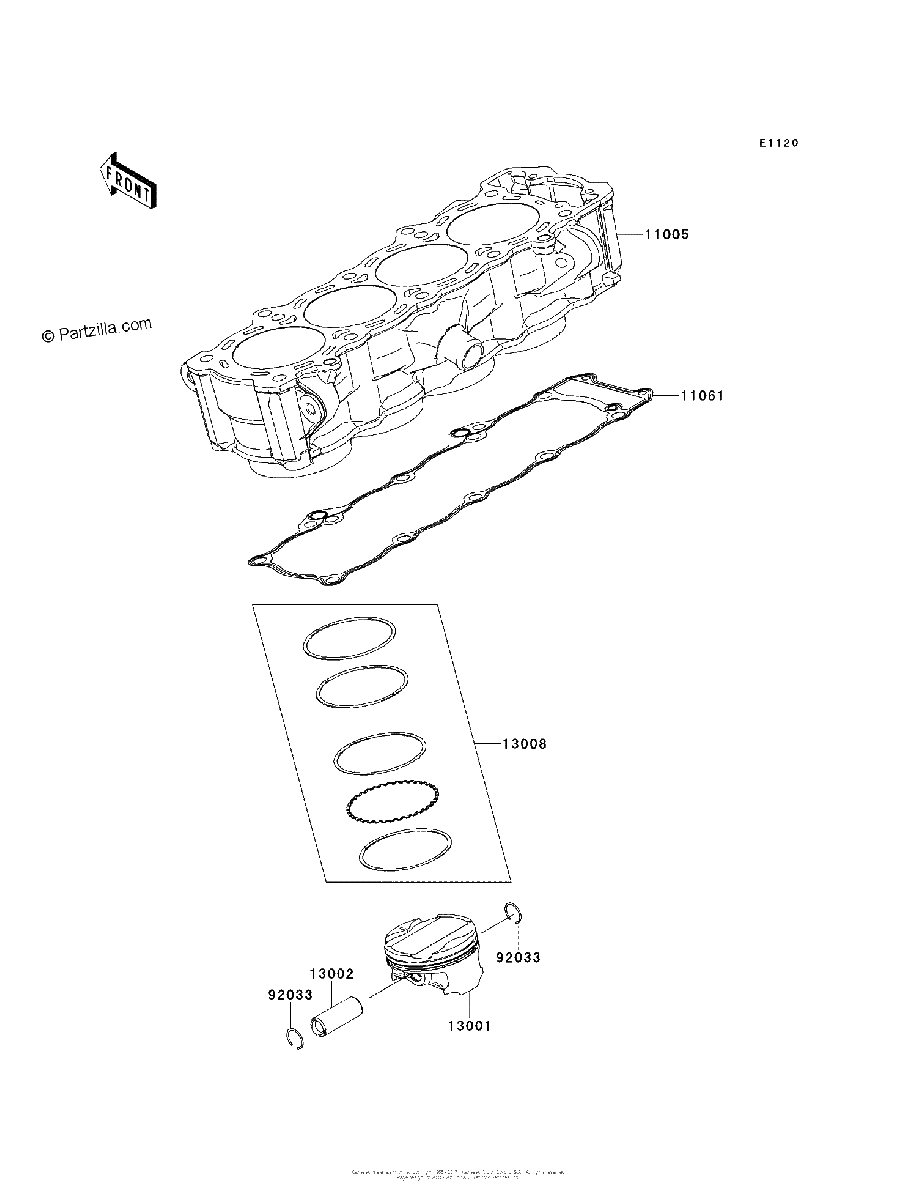 Diagrama de CYLINDER PISTON S