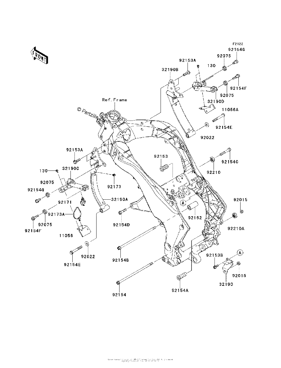Diagrama de ENGINE MOUNT