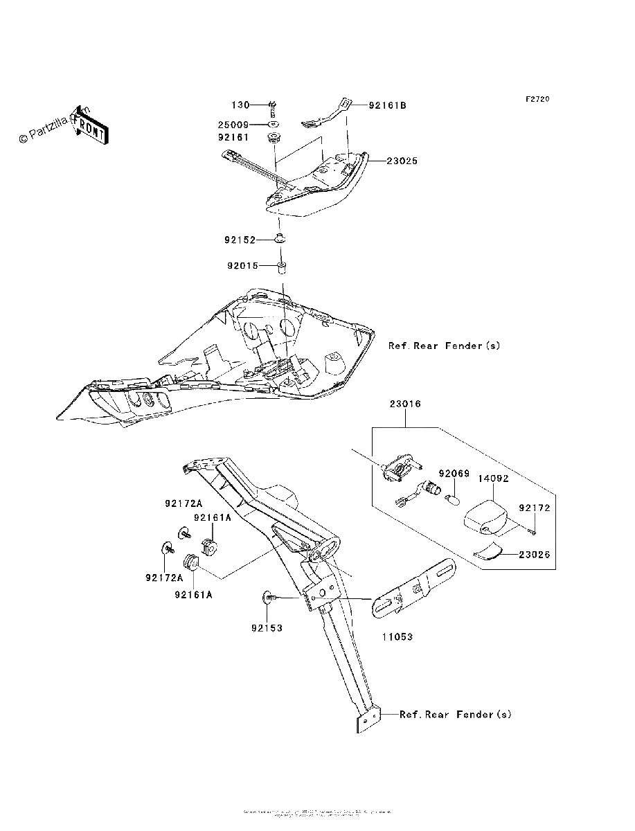 Diagrama de TAILLIGHT S