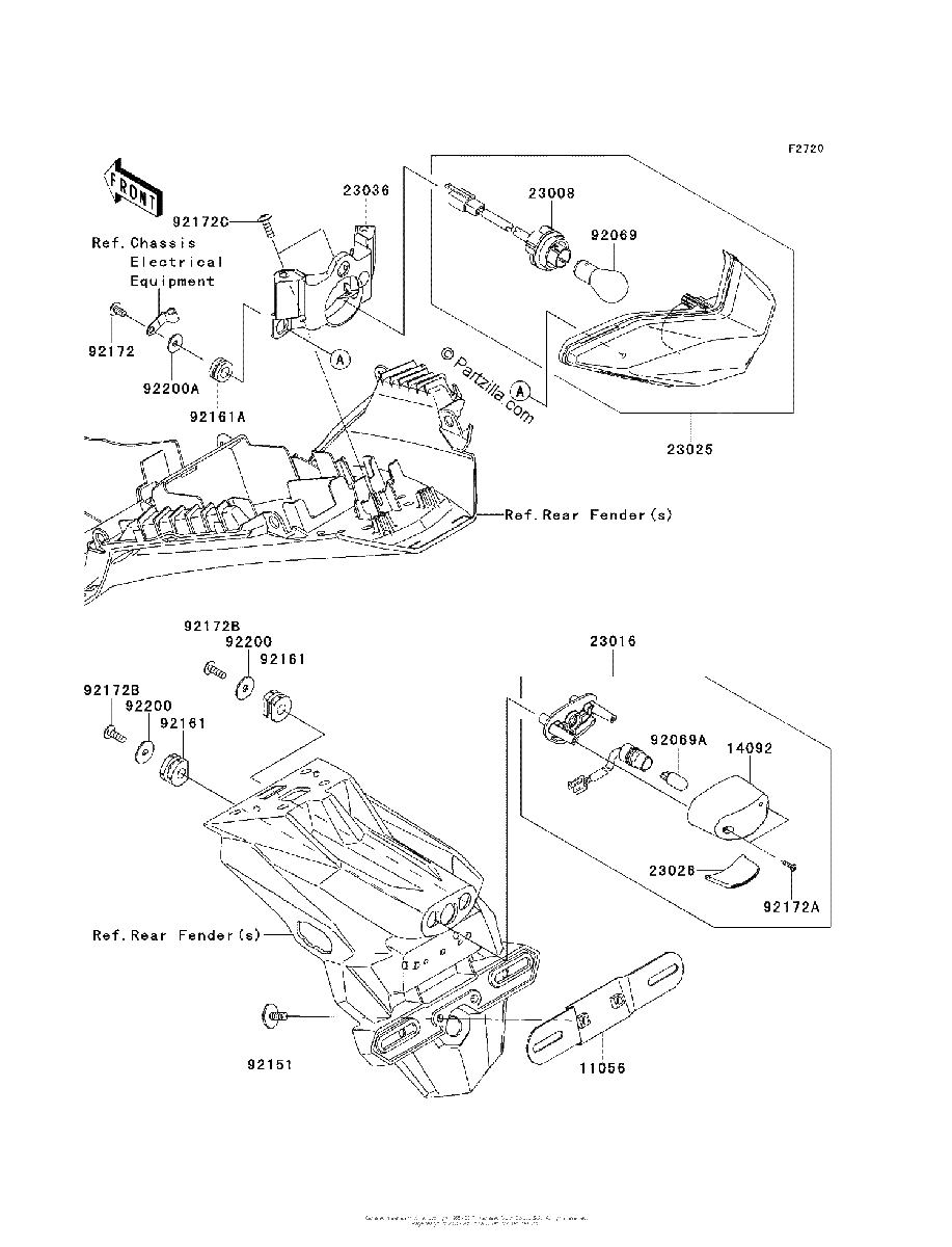 Diagrama de TAILLIGHT S