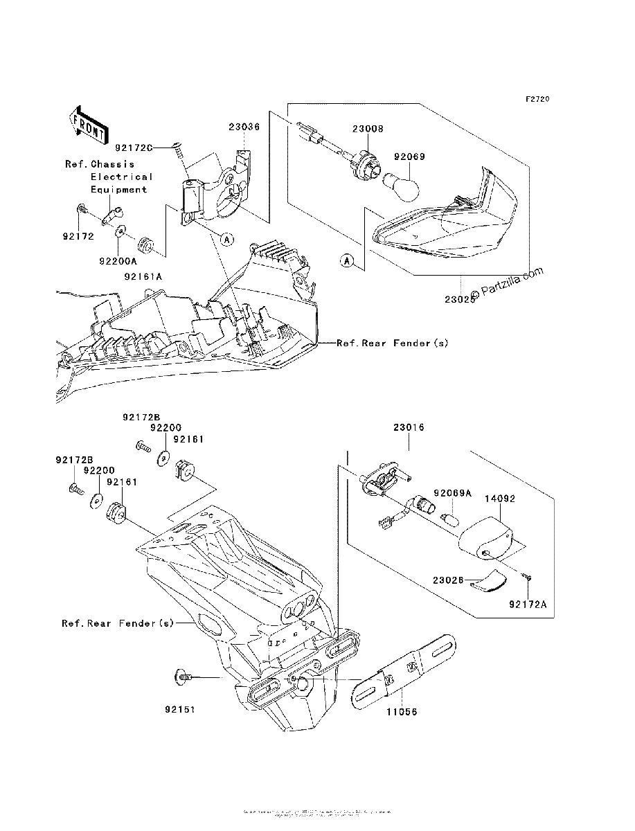 Diagrama de TAILLIGHT S