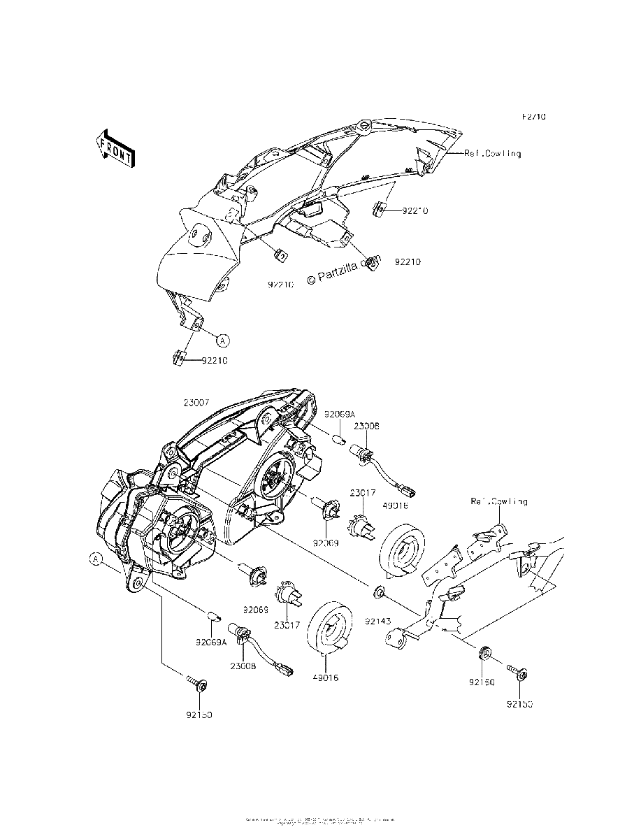 Diagrama de HEADLIGHT S